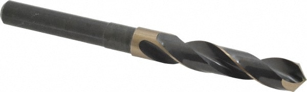 Precision Twist Drill 6000367 Reduced Shank Drill Bit: 19/32 Dia, 1/2 Shank Dia, 118 0, Cobalt Image