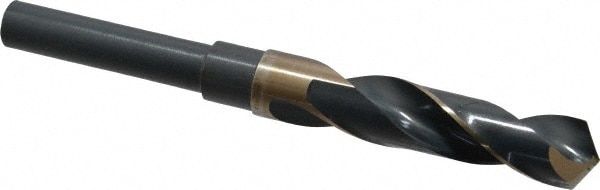 Precision Twist Drill 6000350 Reduced Shank Drill Bit: 11/16 Dia, 1/2 Shank Dia, 118 0, Cobalt Image