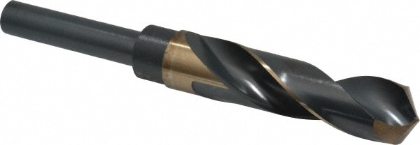 Precision Twist Drill 6000448 Reduced Shank Drill Bit: 53/64 Dia, 1/2 Shank Dia, 118 0, Cobalt Image