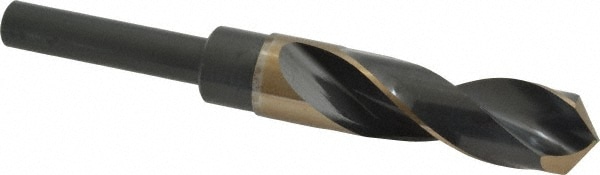 Precision Twist Drill 6000004 Reduced Shank Drill Bit: 7/8 Dia, 1/2 Shank Dia, 118 0, Cobalt 