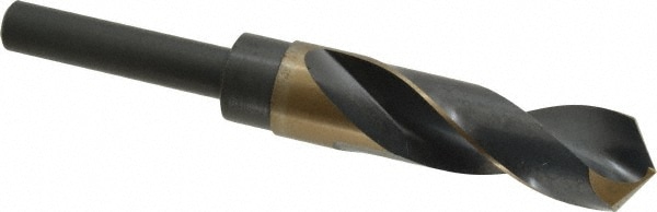 Precision Twist Drill 5999931 Reduced Shank Drill Bit: 59/64 Dia, 1/2 Shank Dia, 118 0, Cobalt Image