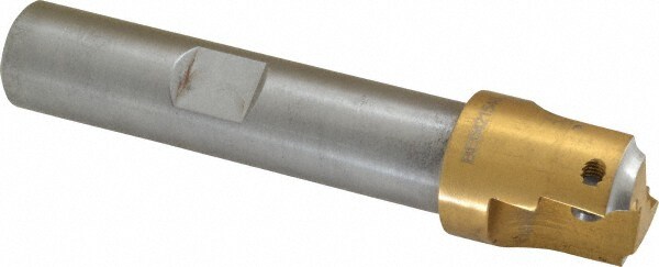 0.07 to 0.125" Cut Radius, 1" Diam, 5/8" Max Depth, 3/4" Shank Diam, Indexable Concave Radius Cutter