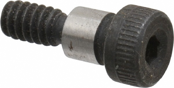 Value Collection 711002PR Shoulder Screw: 1/4" Shoulder Dia, 1/4" Shoulder Length, #10-24, 4140 Alloy Steel, Hex Socket Image