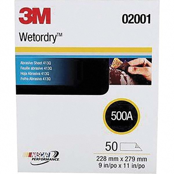 3m 500 on sale grit sandpaper