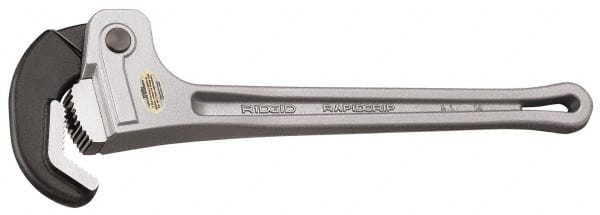 Ridgid 12693 Rapidgrip Pipe Wrench: 14" OAL, Aluminum 