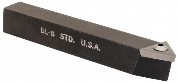 1/2" Shank Square Left Hand Lead Angle Facing Indexable Insert Tool Bit