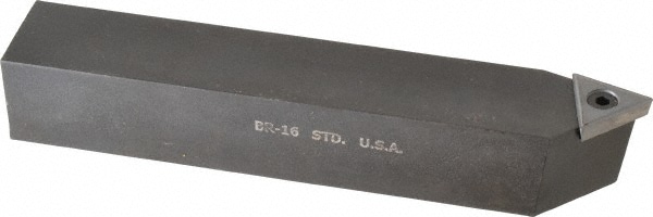 Value Collection BR-16 STD 1" Shank Square Right Hand Lead Angle Turning Indexable Insert Tool Bit Image