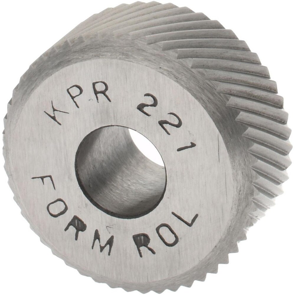 3/8 Inch Face Width, 3/4 Inch Diameter, High Speed Steel Knurl Wheel Set