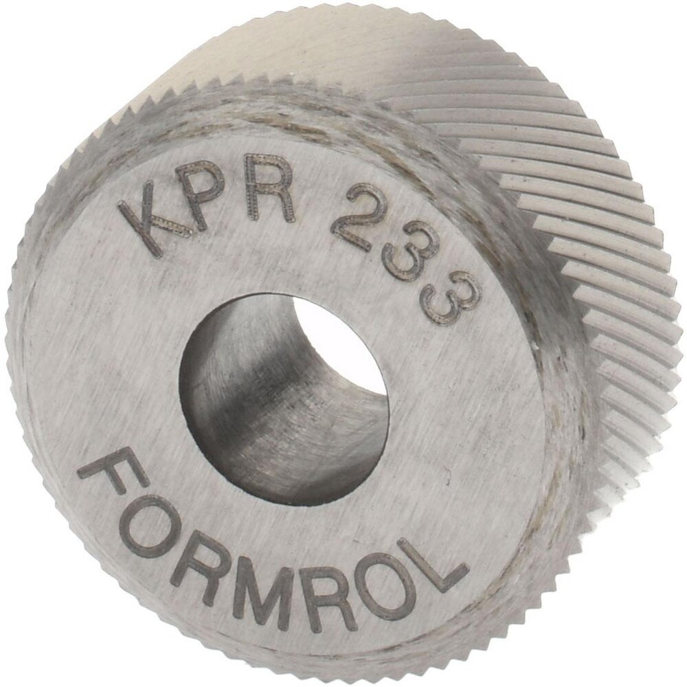 3/8 Inch Face Width, 3/4 Inch Diameter, High Speed Steel Knurl Wheel Set