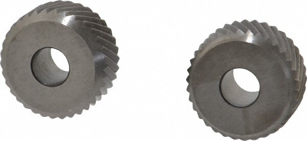 1/4 Inch Face Width, 3/4 Inch Diameter, Cobalt Knurl Wheel Set