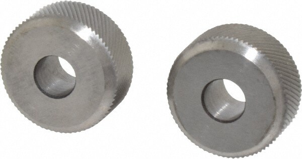 1/4 Inch Face Width, 3/4 Inch Diameter, Cobalt Knurl Wheel Set