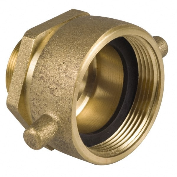 EVER-TITE. Coupling Products 3TSM25X15 2-1/2 FNST x 1-1/2 MNPT Hydrant Swivel Adapter 