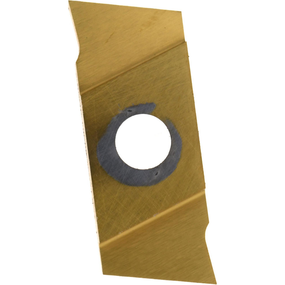 Cutoff Insert: GIE 7 GP 1.5 R R GOLD, Carbide, 1.5 mm Cutting Width
