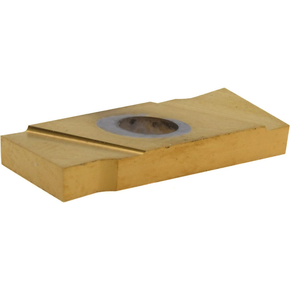 Cutoff Insert: GIE 7 GP 2.0 R R GOLD, Carbide, 2 mm Cutting Width