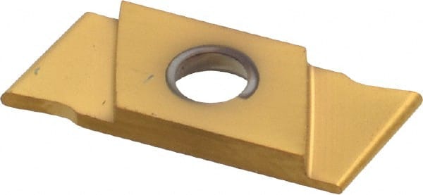NIKCOLE MINI-SYSTEMS GIE7GR1.0RGOLD Grooving Insert: GIEGR, Solid Carbide 