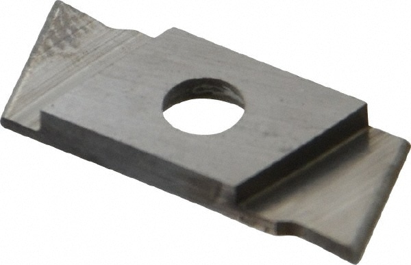 NIKCOLE MINI-SYSTEMS GIE7GR1.0L C2 Grooving Insert: GIEGR C2, Solid Carbide Image