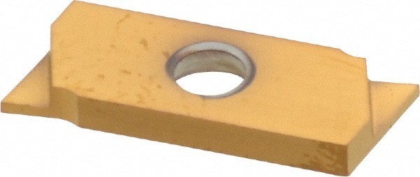 NIKCOLE MINI-SYSTEMS GIE7SG0.7R GOLD Grooving Insert: GIESG, Solid Carbide Image