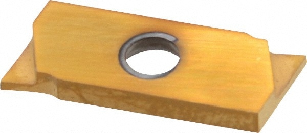 NIKCOLE MINI-SYSTEMS GIE7 SG0.8RGOLD Grooving Insert: GIESG, Solid Carbide 