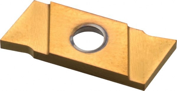 NIKCOLE MINI-SYSTEMS GIE7SG1.6R GOLD Grooving Insert: GIESG, Solid Carbide 