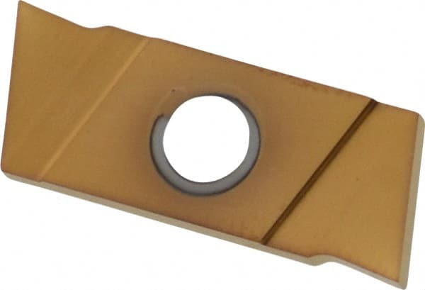 NIKCOLE MINI-SYSTEMS GIE7SG1.85LGOLD Grooving Insert: GIESG, Solid Carbide 