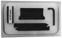 0.087" Diam Largest Insert, 0.087" Diam Smallest Insert, MGIH 26-2 Neutral Indexable Cutoff Kit