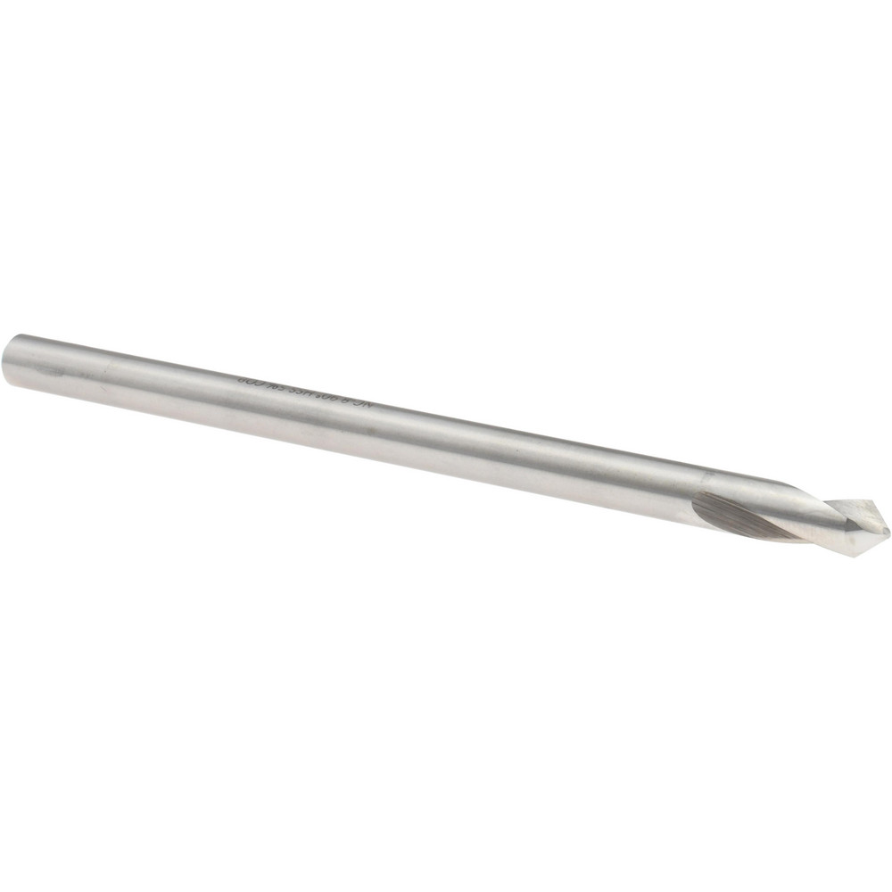 Spotting Drill: 8 mm Dia, 90 ° Point, 5-1/2" OAL, Cobalt M-35 (HSS-E)