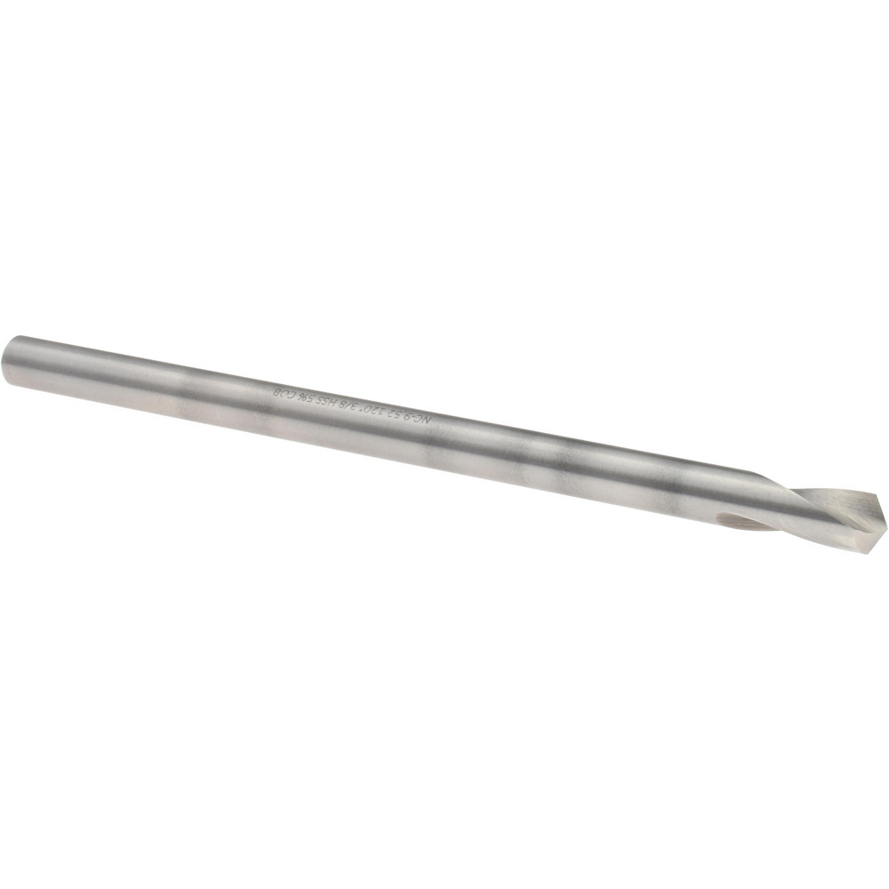 Spotting Drill: 3/8" Dia, 120 ° Point, 6-3/4" OAL, Cobalt M-35 (HSS-E)