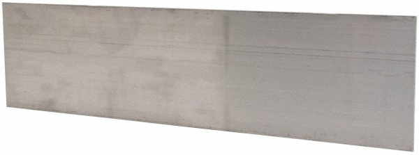 Aluminum Strip: 24" Long, 6" Wide, 1/8" Thick, Alloy 6061