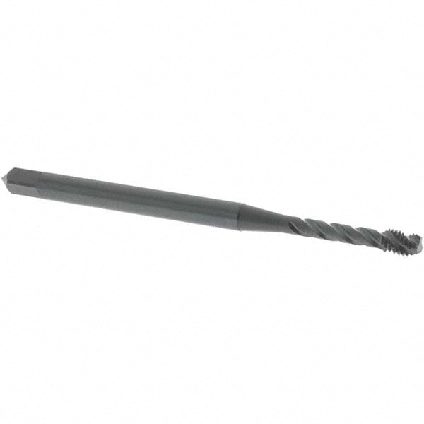 OSG 2290401 Spiral Flute Tap: M3 x 0.50, Metric Coarse, 3 Flute, Modified Bottoming, 6H Class of Fit, Vanadium High Speed Steel, Oxide Finish Image