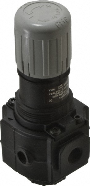 Norgren V74G-3AK-NMN Relief Air Valve: Knob Adjustment Actuator, 1 Position, 3/8" Inlet, NPT Thread Image