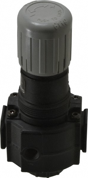 Norgren V74G-6AK-NMN Relief Air Valve: Knob Adjustment Actuator, 1 Position, 3/4" Inlet, 3/4" Outlet, NPT Thread Image