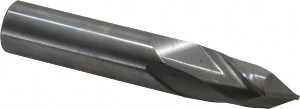 Melin Tool 13383 Drill Mill: 2 Flutes, 90 ° Point, Solid Carbide 