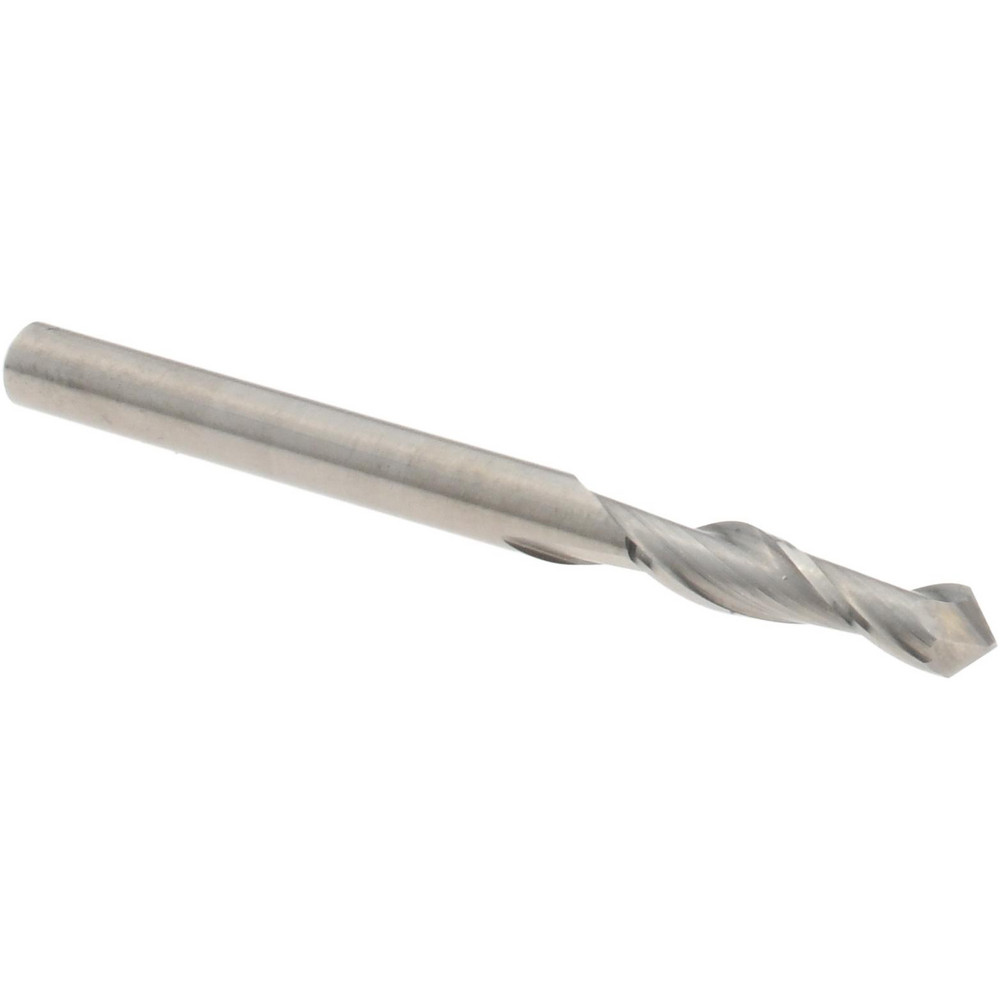 Drill Mill: 2 Flutes, 90 ° Point, Solid Carbide
