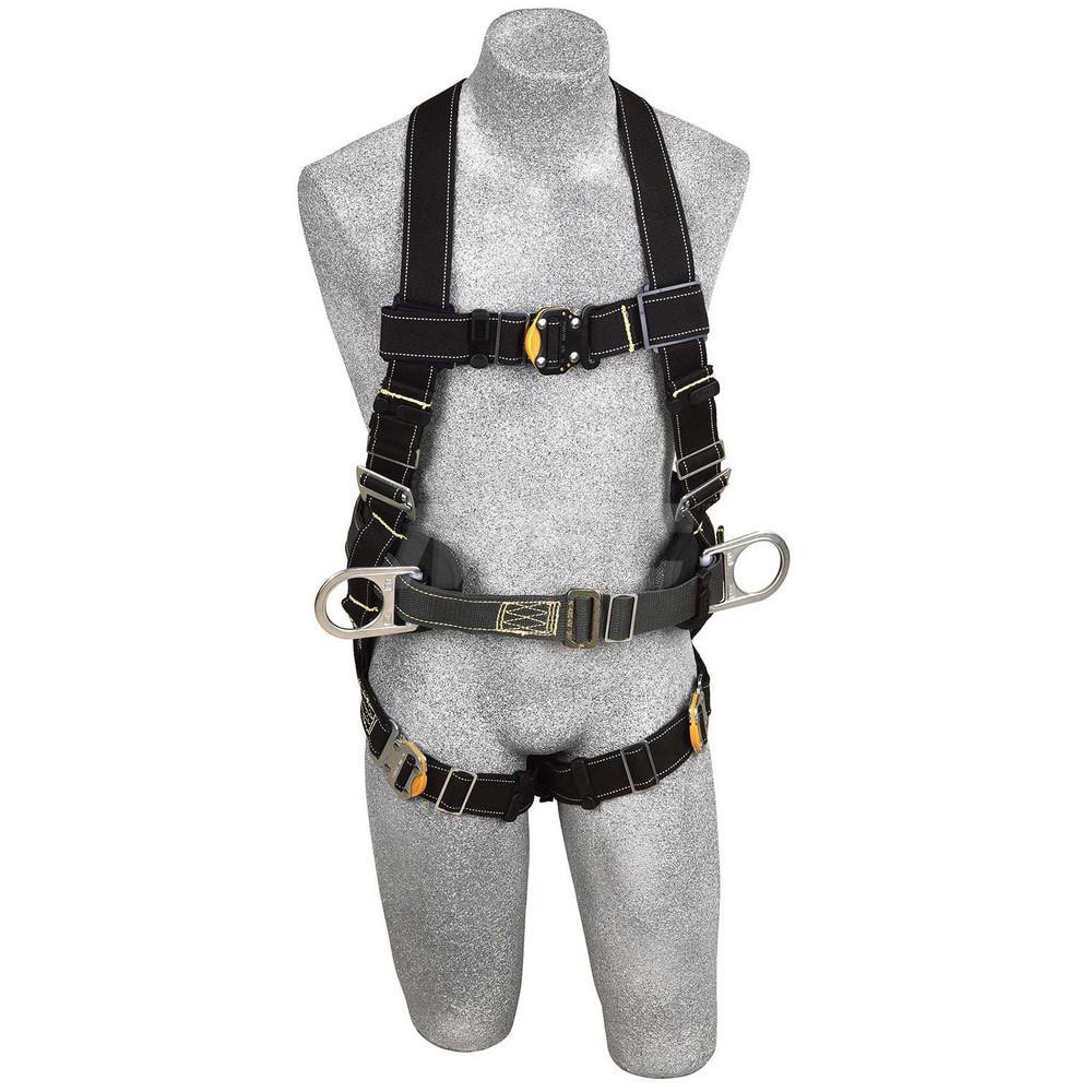 Fall Protection Harnesses: 310 Lb, Construction Style, Size Large, For Positioning, Nomex & Kevlar, Back