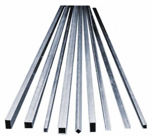Brass Rectangular Tubes; Material: Brass ; Width (Inch): 3/16 ; Height (Inch): 3/32 ; Wall Thickness (Decimal Inch): 0.0140 ; Length (Inch): 12 ; Alloy Type: 260
