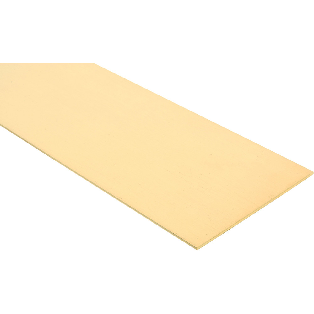 Made in USA - 0.032 Inch Thick x 2 Inch Wide x 12 Inch Long, Brass ...