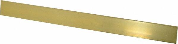 260 Solid Rectangle Strip Brass Flat Stock .032" x 1/2" x 1' 3-12" Lengths 