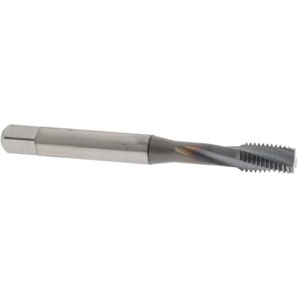 OSG 1703708 Spiral Flute Tap: 1/4-28, UNF, 3 Flute, Modified Bottoming, Powdered Metal, TICN Finish Image