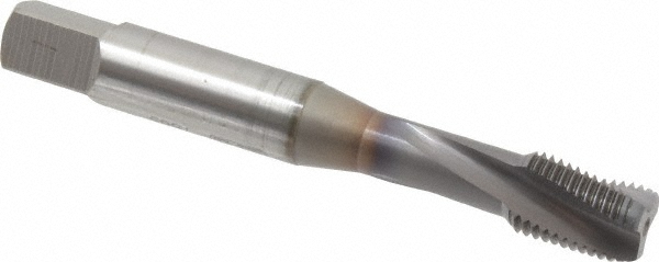 OSG 1704408 Spiral Flute Tap: 3/8-24, UNF, 3 Flute, Modified Bottoming, 2B Class of Fit, Powdered Metal, TICN Finish Image