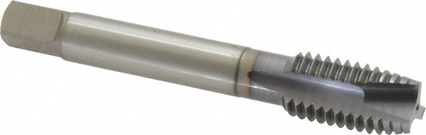 OSG 1725008 Spiral Point Tap: 9/16-12, UNC, 3 Flutes, Plug, Vanadium High Speed Steel, TiCN Finish Image