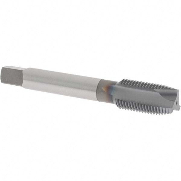 OSG 1725108 Spiral Point Tap: 9/16-18, UNF, 3 Flutes, Plug, Vanadium High Speed Steel, TiCN Finish Image