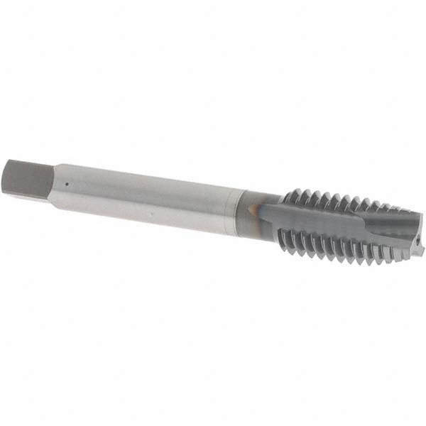 OSG 1731408 Spiral Point Tap: 1/2-13, UNC, 3 Flutes, Plug, 3B, Vanadium High Speed Steel, TiCN Finish Image