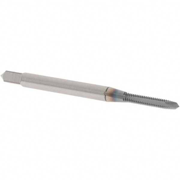 OSG 1734708 Spiral Point Tap: #2-56, UNC, 2 Flutes, Plug, Vanadium High Speed Steel, TiCN Finish Image