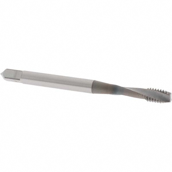 OSG 1752308 Spiral Flute Tap: #8-32, UNC, 2 Flute, Modified Bottoming, 2B Class of Fit, Powdered Metal, TICN Finish Image