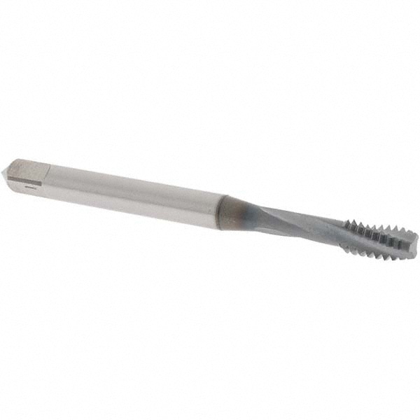 OSG 1752408 Spiral Flute Tap: #10-24, UNC, 3 Flute, Modified Bottoming, 2B & 3B Class of Fit, Powdered Metal, TICN Finish Image