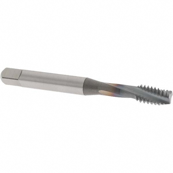 OSG 1752608 Spiral Flute Tap: 1/4-20, UNC, 3 Flute, Modified Bottoming, 3B Class of Fit, Powdered Metal, TICN Finish Image