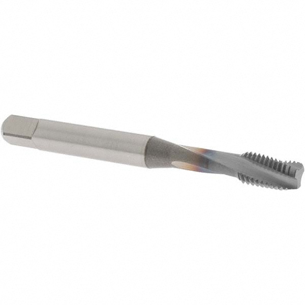 OSG 1752708 Spiral Flute Tap: 1/4-28, UNF, 3 Flute, Modified Bottoming, 3B Class of Fit, Powdered Metal, TICN Finish Image