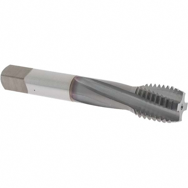 OSG 1753808 Spiral Flute Tap: 3/4-10, UNC, 4 Flute, Modified Bottoming, Powdered Metal, TICN Finish Image