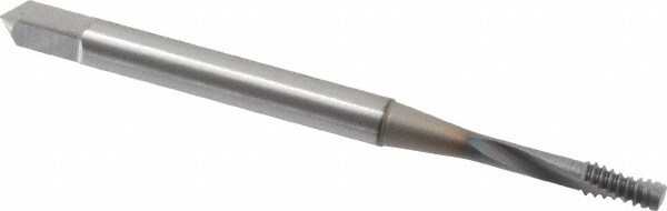 OSG 1754208 Spiral Flute Tap: #4-40, UNC, 2 Flute, Modified Bottoming, Powdered Metal, TICN Finish Image