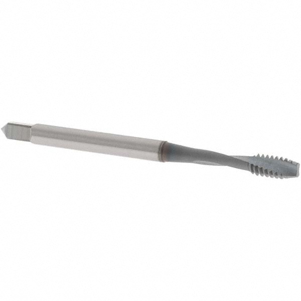 OSG 1754508 Spiral Flute Tap: #6-32, UNC, 2 Flute, Modified Bottoming, Powdered Metal, TICN Finish Image